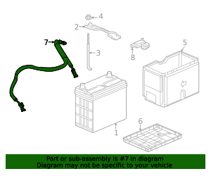 2022-2026 Honda Civic Negative Cable 32600-3K0-H00 | OEM Parts Online