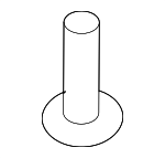 8659028000 - Body: Under Cover Retainer for Hyundai Image