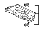 1K0199313AL - Engine: Engine Cradle for Volkswagen Image