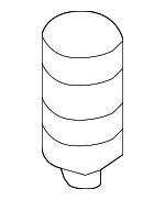 51232756173 - : Hood Bumper for Mini: Cooper, Cooper Countryman Image