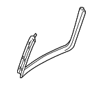 8J8867977A4PK - Body: Window Trim for Audi: TT, TT Quattro, TT RS Quattro, TTS Quattro Image
