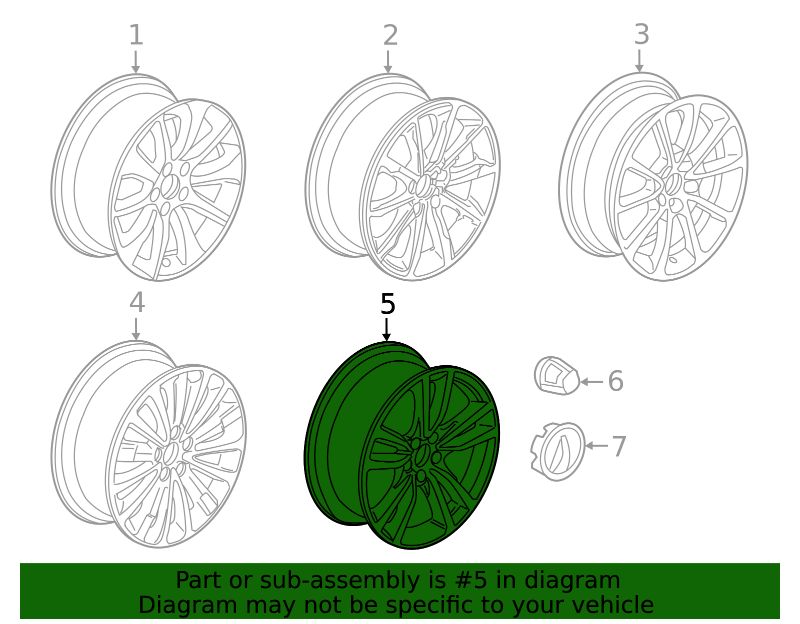 あ 4.9.16 42700-TR3-C93 - Genuine Honda Disk (16X6 1/2J)