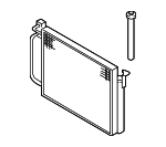 64509122825 - HVAC: Condenser for BMW: 525i, 525xi, 528i, 528i xDrive, 528xi, 530i, 530xi, 535i, 535i xDrive, 535xi, 545i, 550i, 645Ci, 650i, 745i, 745Li, 750i, 750Li, 760i, 760Li, Alpina B7, M5, M6 Image