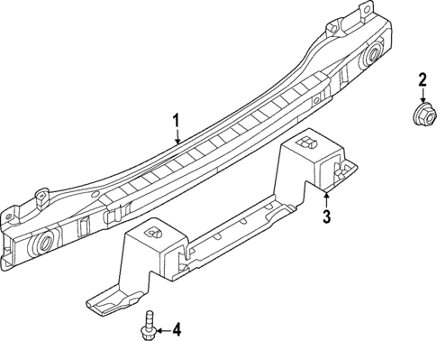 Bumper & Components - Rear for 2025 Mazda CX-50 #1