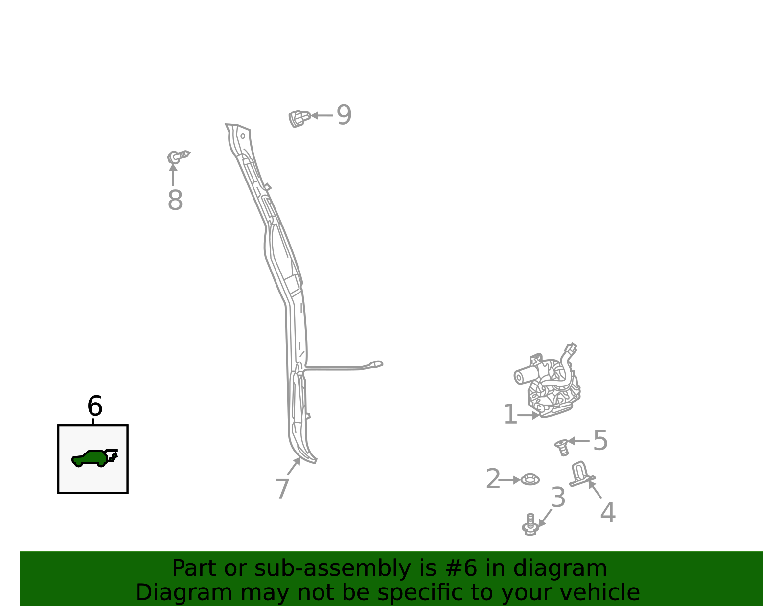 84966-0A030 - Switch 2023-2026 Toyota | Parts Performance Toyota