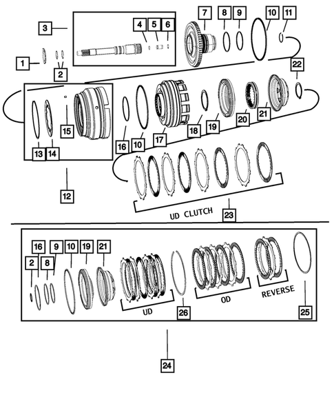 Clutches for 2008 Dodge Durango #0