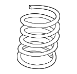 30639053 - Suspension: Spring for Volvo: S60, S80 Image