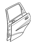 Passenger Side Rear Door