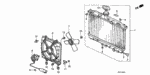 19010PM8A01 - : Radiator (Denso) for Honda Image
