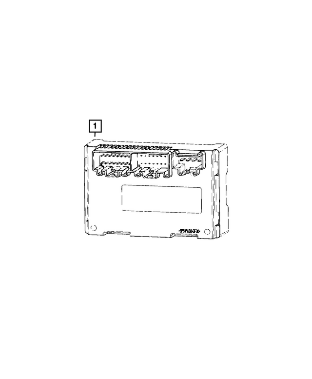 68499620AB - Electrical: Transfer Case Control Module for Mopar Image