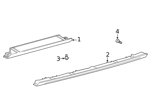 High Mounted Stop Lamp for 2023 Toyota Venza #0