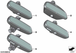51169320305 - : Rear-View Mirror Ec/Led/Gto for BMW Image