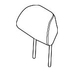 88700JI030EV8 - Body: Headrest for Hyundai Image