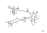 34326755712 - Brakes: Pipe for BMW Image