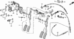 17812SA7010 - Chassis: WASHER, ACCELERATOR PEDAL for Honda Image
