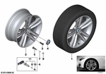 36116882588 - : Wheel, Alloy for BMW: 320i, 320iX, 328d, 328dX, 328i, 328iX, 330e, 330i, 330iX, 335i, 335iX, 340i, 340iX, 428i, 428iX, 430i, 430iX, 435i, 435iX, 440i, 440iX, Hybrid 3 Image