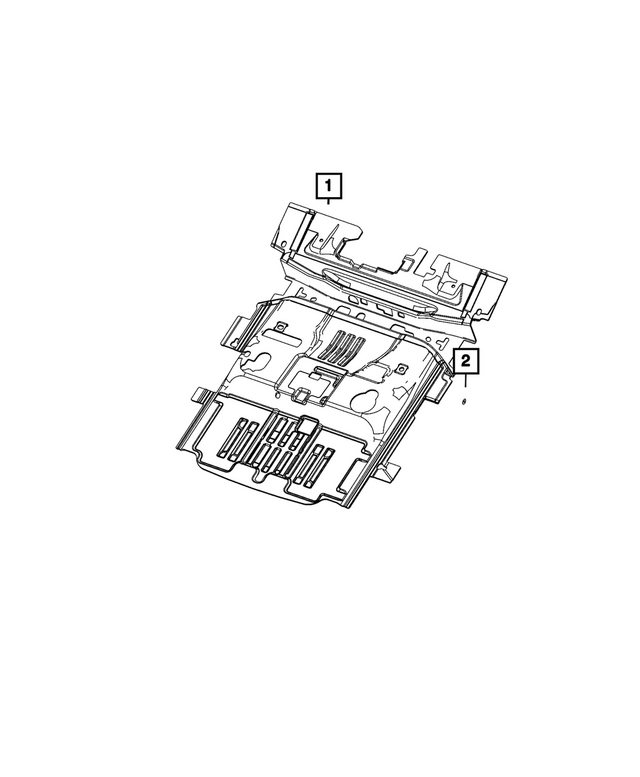 6102163AA - : Nut for Mopar Image