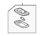 8124002030E1 - : 1998-2002 Toyota Corolla - Overhead Lamp for Toyota: Corolla Image