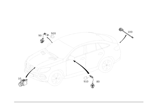 Camera for 2016 Mercedes-Benz GLE450 AMG #0