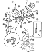 4690920AD - : Steering Column Lock Housing for Mopar Image