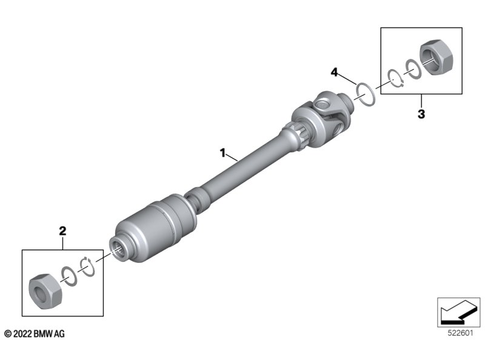 Drive Shaft for 2022 BMW-Motorrad R 18 Transcontinental #1