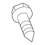 9356755020 - Body: Door Trim Panel Screw for Lexus: GX460, GX550, LX600, LX700h, NX250, NX350, NX350h, NX450h+, RX350, RX350h, RX450h+, RX500h, TX350, TX500h, TX550h+ Image