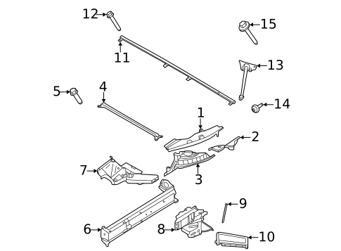 Structural Components & Rails for 2020 Porsche 911 #0