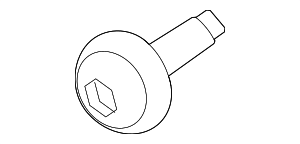 PAF107511 - Electrical: Suspension Strut Tower Bolt for Porsche Image