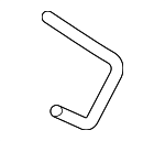 1C0121447AK - Cooling System: Hose for Volkswagen: Beetle Image