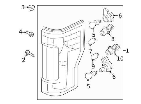 Combination Lamps for 2022 Ford F-350 Super Duty #0