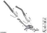 61615A01A88 - : Wiper Arm Driver Side for BMW Image