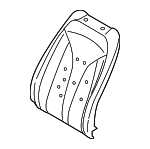 EJ7Z7864810E - : Seat Back Pad for Lincoln: MKC Image