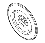 4R3Z6375AA - Maintenance &amp; Lubrication: Flywheel for Ford: Mustang Image