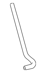 9044512078 - Cooling System: Overflow Hose for Scion: tC, xA, xB | Toyota: 4Runner, Echo, Land Cruiser, Prius, RAV4, T100 Image