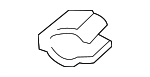 80A867947 - Steering: Upper Column Cover Clip for Audi Image image