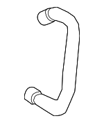 4H0121061K - Cooling System: Rear Hose for Audi Image