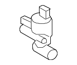 4H0121671D - Cooling System: Solenoid Valve for Audi Image