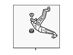 4H0121305S - Belts &amp; Cooling: Engine Water Pump Bracket for Audi Image
