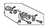 35100S84A23NI - : 1998-2002 Honda Accord - Lock Assembly Steering (Ni = No Immobilizer Assembly) for Honda: Accord Image