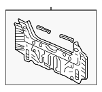 66100TM8A01ZZ - : 2010-2014 Honda Insight - Panel Rear for Honda: Insight Image