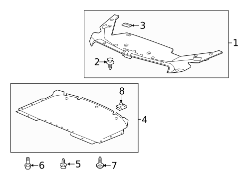 Splash Shields for 2025 Cadillac ESCALADE IQ #1