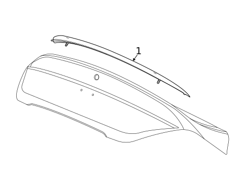 Spoiler for 2025 Cadillac CT4 #0