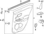 837523W0A31ZA - : Bracket for Honda: HR-V Image