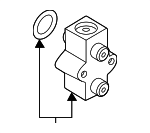 25630D2000 - Cooling System: By-Pass Valve for Hyundai Image