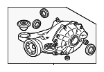 T2H17995 - Suspension: Differential Assembly for Jaguar Image