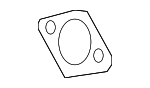 287512S000 - Exhaust: Center Muffler Gasket for Genesis: GV70, GV80, GV80 Coupe | Hyundai: Elantra, Elantra GT, Kona, Palisade, Santa Cruz, Santa Fe, Sonata, Tucson, Veloster Image