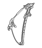 6980162021 - : Window Regulator for Toyota: Mirai Image