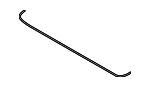 87218R5000 - Body: Spoiler Pad for Kia Image