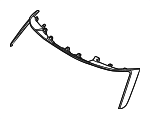 87212R5010 - Body: Side Spoiler for Kia Image