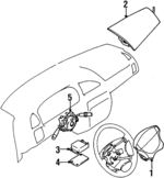 4815061G51T01 - : Driver Air Bag for Suzuki Image